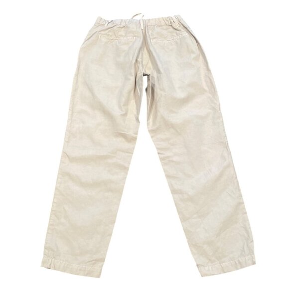 NWOT AG Adriano Goldschmied Men's M Sun Pant Relaxed Drawstring Cotton Linen - Picture 5 of 9